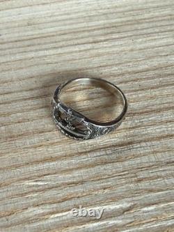 WW2. German silver ring