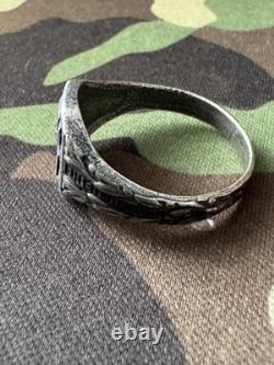 WW2. German silver ring