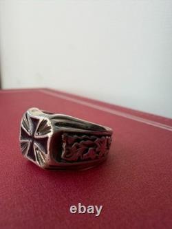 WW2. German silver ring