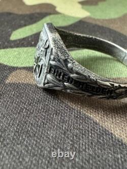 WW2. German silver ring
