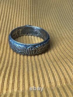 WW2. German silver ring
