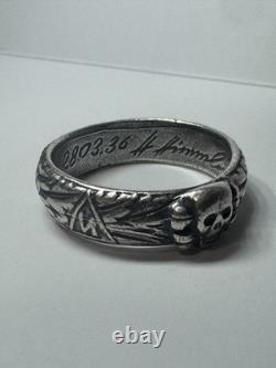 WW2. German silver ring