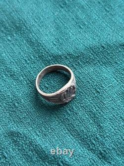 WW2. German silver ring
