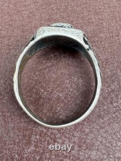 WW2. German silver ring