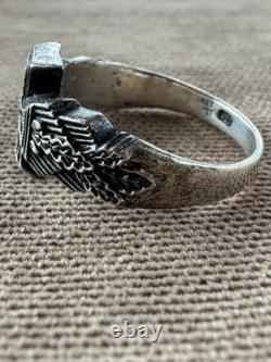 WW2. German silver ring