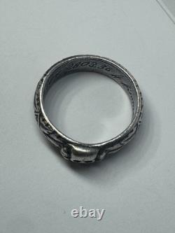 WW2. German silver ring