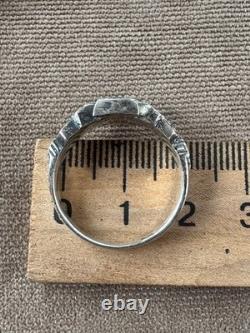 WW2. German silver ring