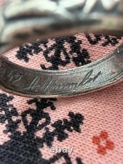 WW2. German silver ring. From World War II