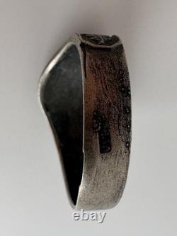 WW2. German silver ring. WW2