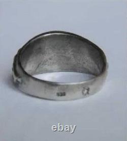 WW2 German silver ring. WW2