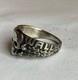 WW2. German silver ring. WW2