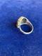 WW2. German silver ring. WW2