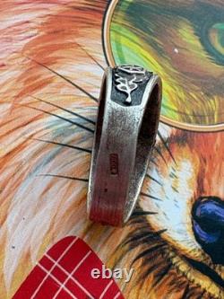 WW2. German silver ring. WW2
