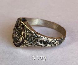 WW2. German silver ring. WW2