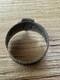 WW2. German silver ring. WW2