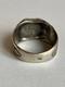 WW2. German silver ring. WW2