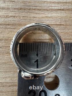 WW2. German silver ring. WW2