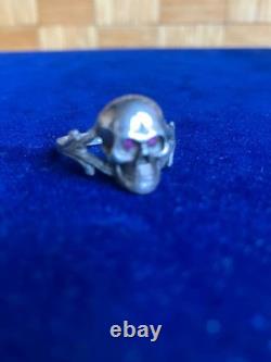 WW2. German silver ring. WW2