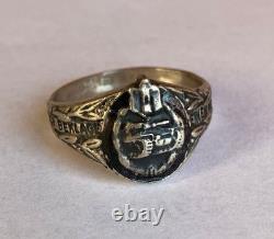 WW2. German silver ring. WW2