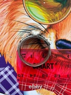 WW2. German silver ring. WW2