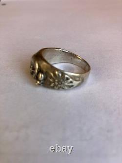 WW2 German silver ring. WW2