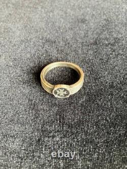 WW2. German silver ring. WW2
