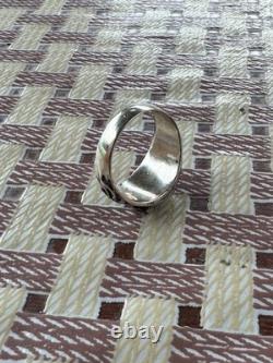 WW2. German silver ring. WW2