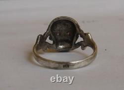WW2 German silver ring. WW2