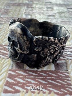 WW2. German silver ring. WW2
