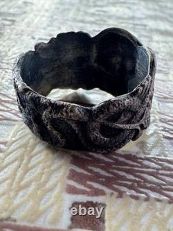 WW2. German silver ring. WW2