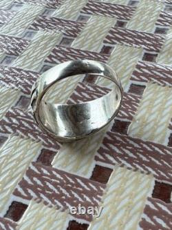 WW2. German silver ring. WW2