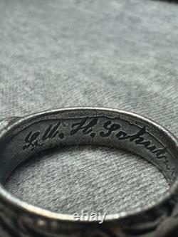 WW2 German silver ring. WW2