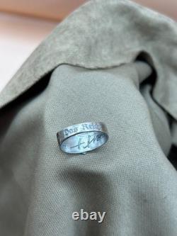 WW2. German silver ring. WW2