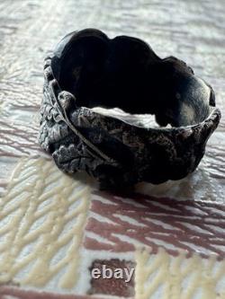 WW2. German silver ring. WW2