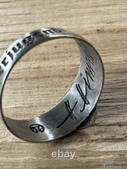 WW2. German silver ring. WW2