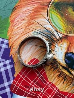 WW2. German silver ring. WW2