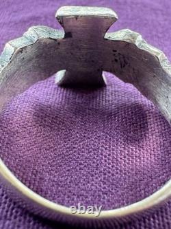 WW2. German silver ring. WW2