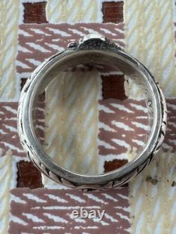 WW2. German silver ring. WW2
