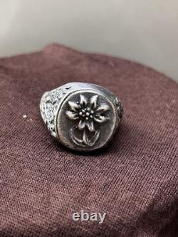 WW2. German silver ring. WWII