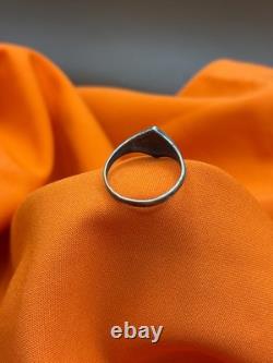 WW2. German silver ring. WWII