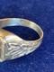 WW2. German silver ring. WWII