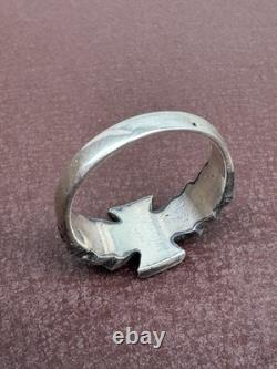 WW2. German silver ring. WWII