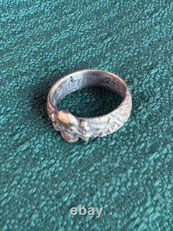 WW2. German silver ring. WWII