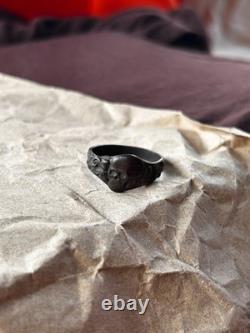 WW2. German silver ring. WWII