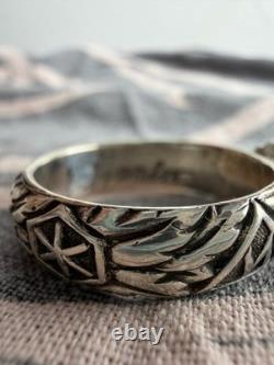 WW2. German silver ring. WWII