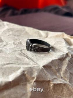 WW2. German silver ring. WWII