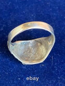 WW2. German silver ring. WWII
