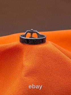 WW2. German silver ring. WWII