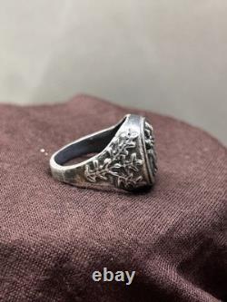 WW2. German silver ring. WWII