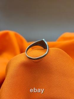 WW2. German silver ring. WWII